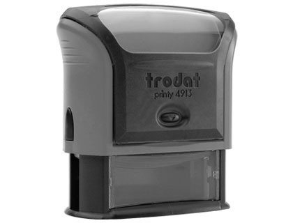 SELLO ENTINTADO PRINTY 4913 58X22 MM P-3 GRIS