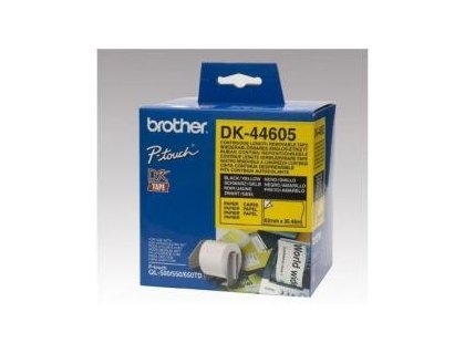 CONSUMIBLES BROTHER CINTA CONT PAPEL AMARILL REMOV 62MM