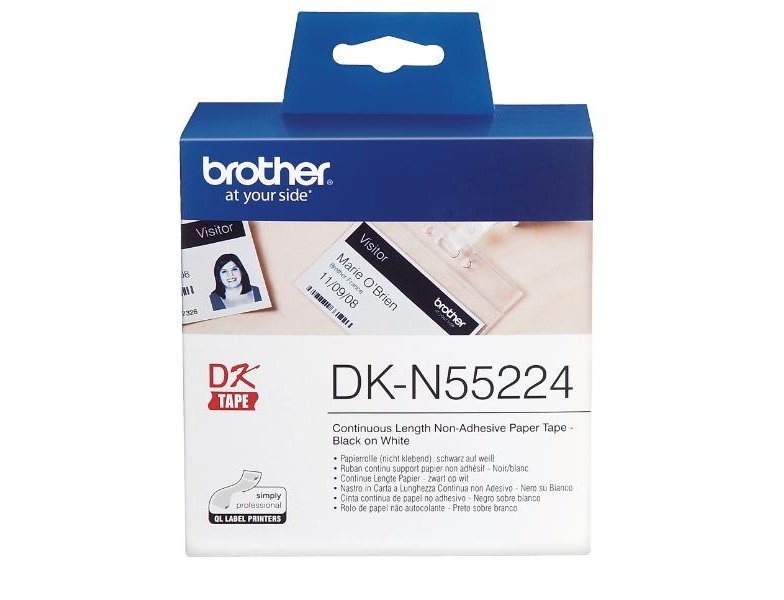 CONSUMIBLES BROTHER CINTA PAPEL NO ADHESIVA PARA TARJE